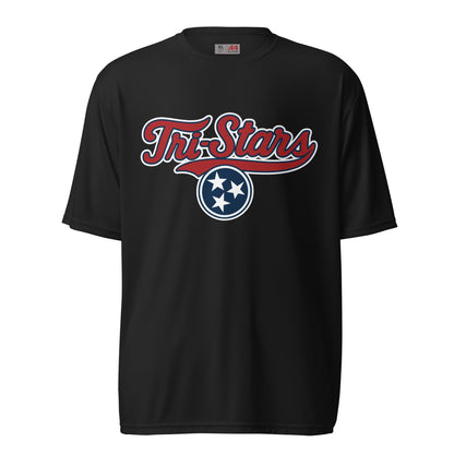 Active | Moisture Wicking Shirt | Tri - Stars | 3 Stars Logo