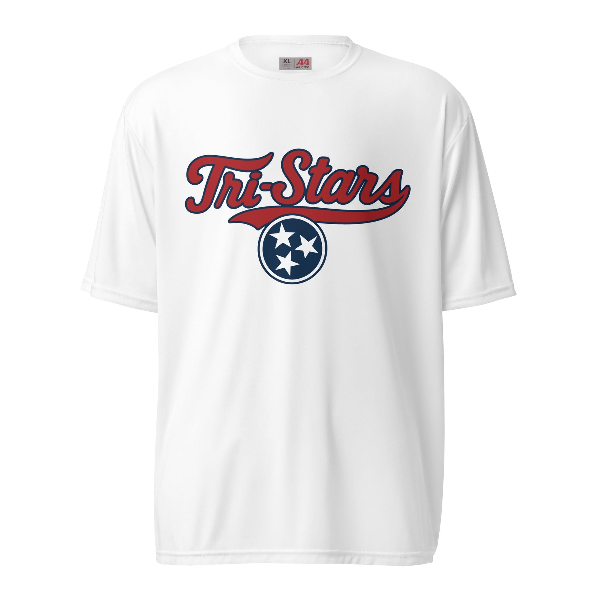 Active | Moisture Wicking Shirt | Tri - Stars | 3 Stars Logo