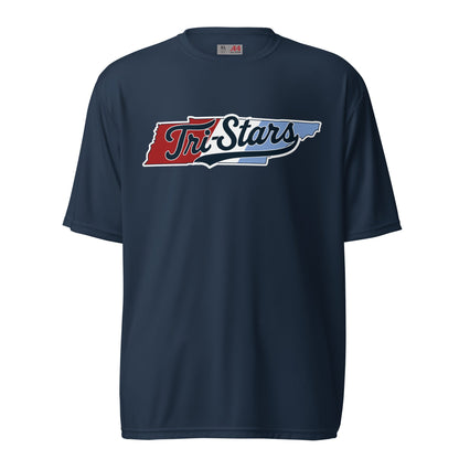Active | Moisture Wicking Shirt | Tri - Stars | TN Logo
