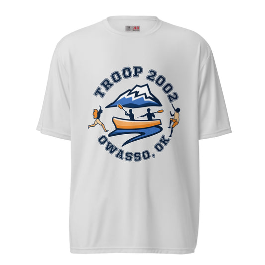 Active | Moisture Wicking Shirt | Troop 2002 | Trailblazer Crest Logo