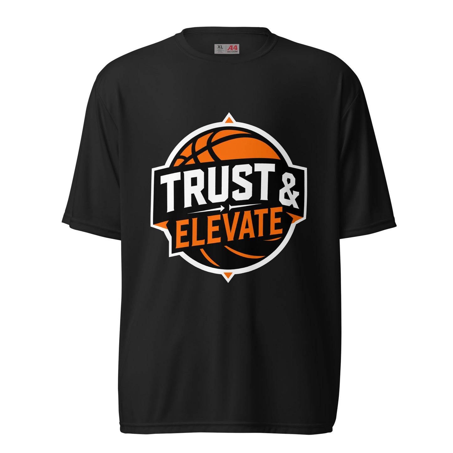 Active | Moisture Wicking Shirt | Trust & Elevate | Athletic Logo