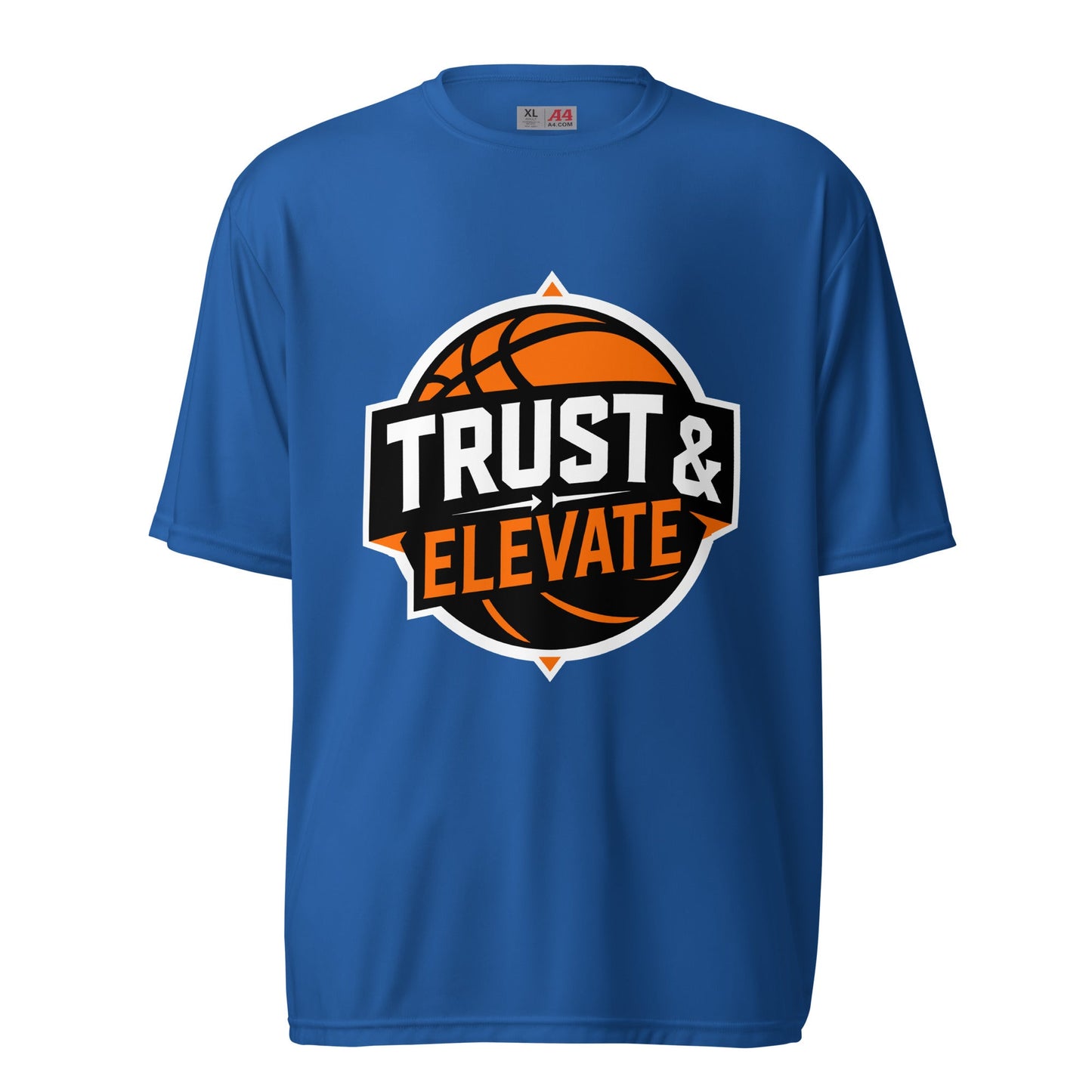 Active | Moisture Wicking Shirt | Trust & Elevate | Athletic Logo
