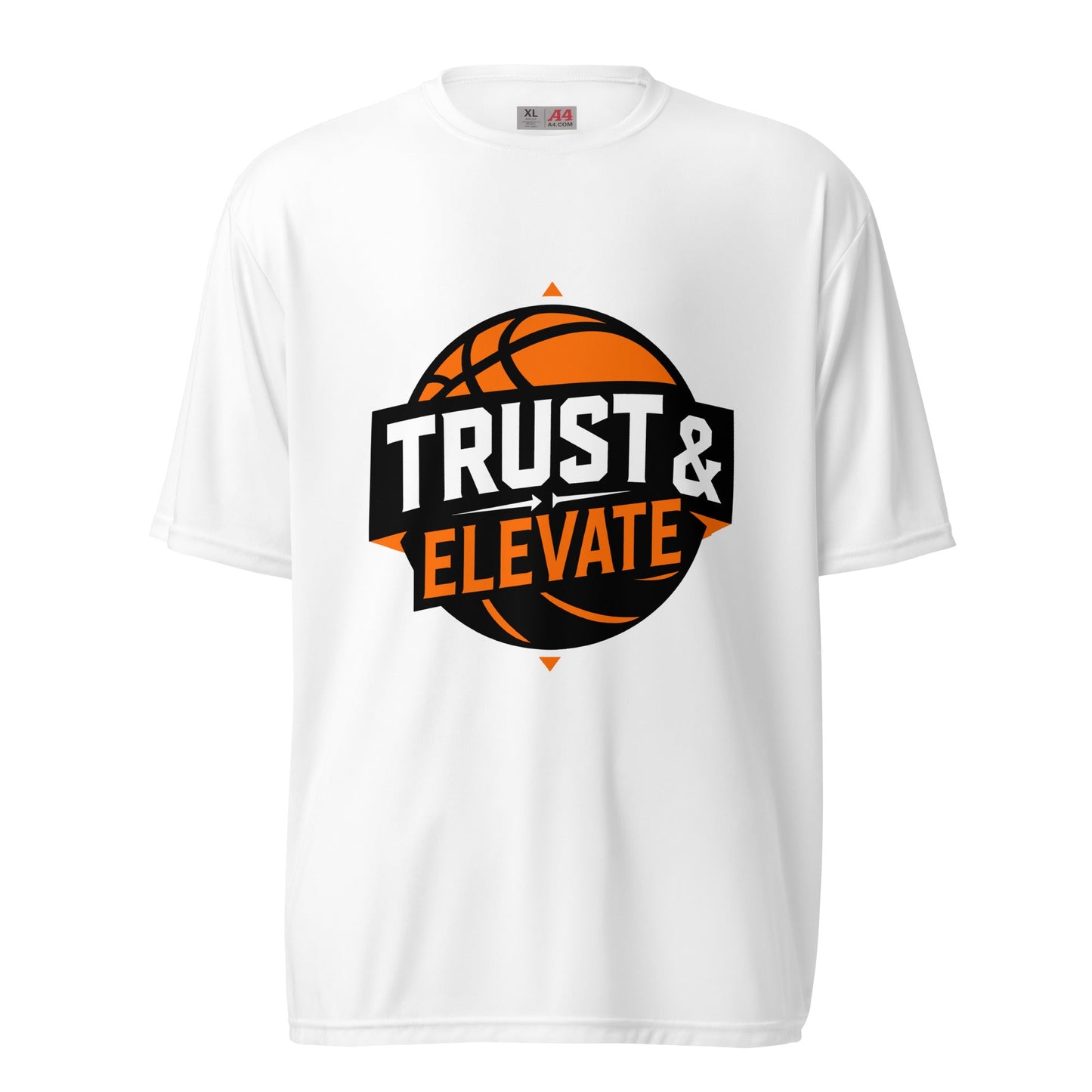 Active | Moisture Wicking Shirt | Trust & Elevate | Athletic Logo