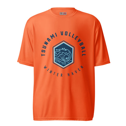 Active | Moisture Wicking Shirt | Tsunami Volleyball Club | Crest Logo