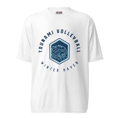 Active | Moisture Wicking Shirt | Tsunami Volleyball Club | Crest Logo