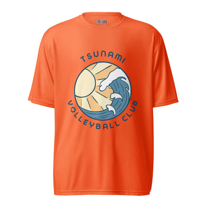 Active | Moisture Wicking Shirt | Tsunami Volleyball Club | Emblem Logo