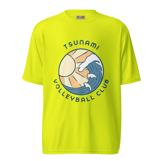 Active | Moisture Wicking Shirt | Tsunami Volleyball Club | Emblem Logo
