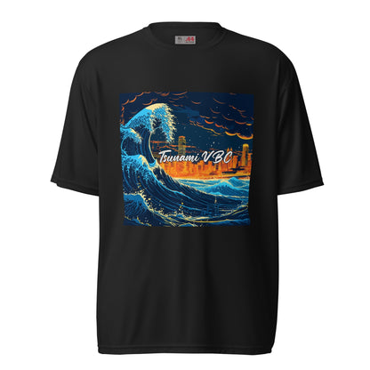 Active | Moisture Wicking Shirt | Tsunami Volleyball Club | Glow Tide Athletics Logo