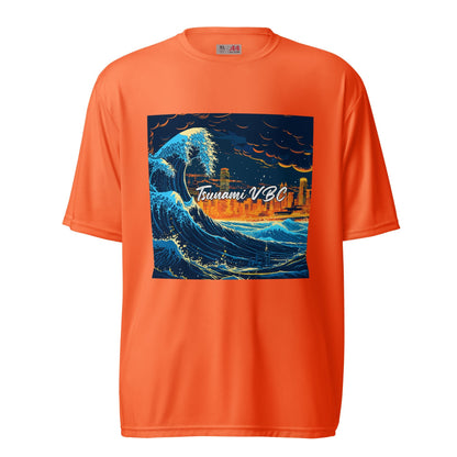 Active | Moisture Wicking Shirt | Tsunami Volleyball Club | Glow Tide Athletics Logo