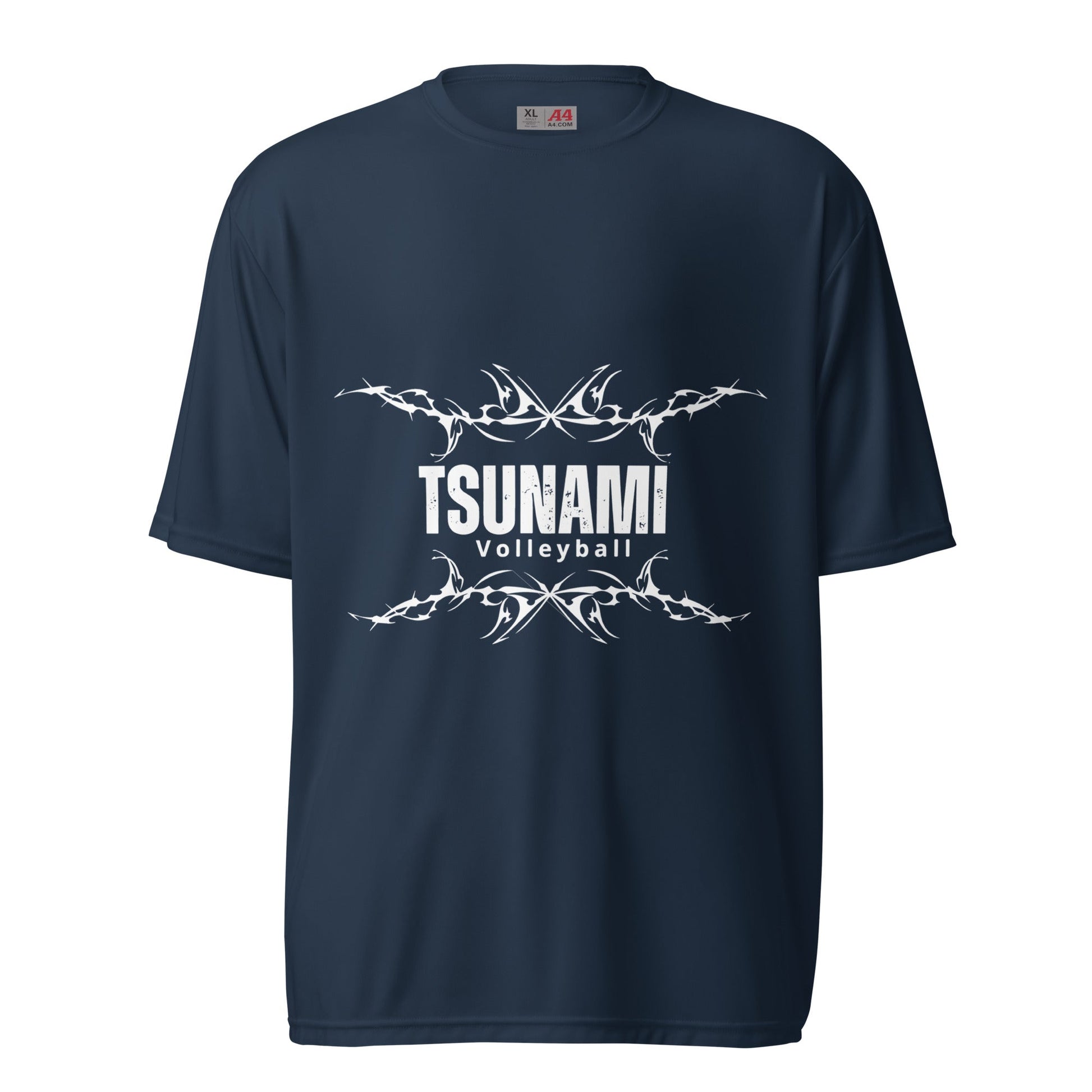Active | Moisture Wicking Shirt | Tsunami Volleyball Club | Modern Script Logo
