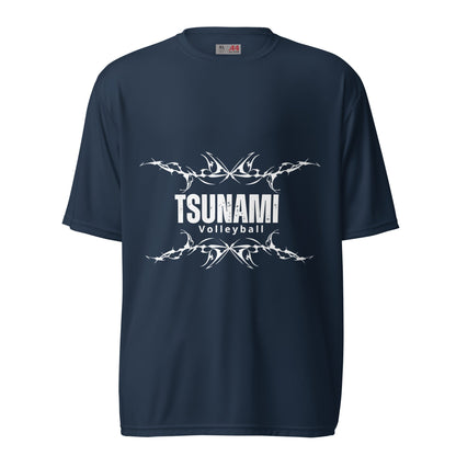 Active | Moisture Wicking Shirt | Tsunami Volleyball Club | Modern Script Logo