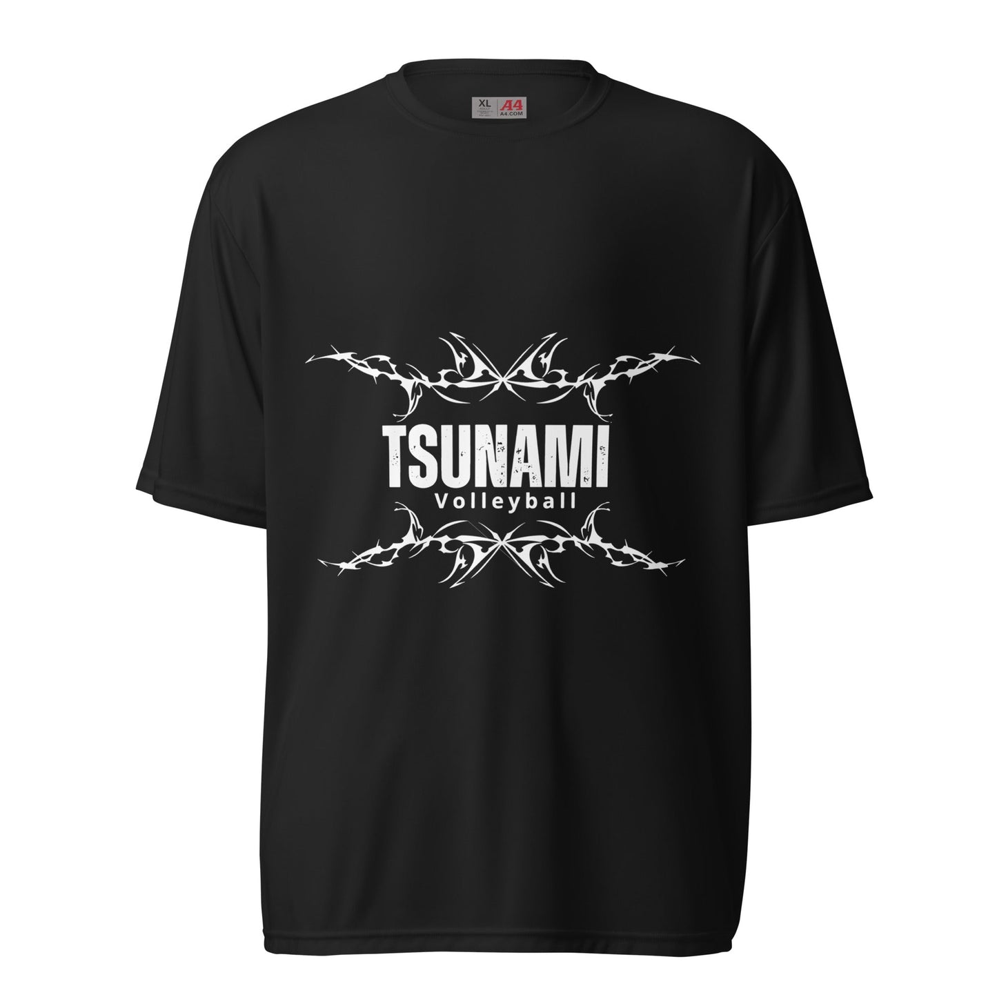 Active | Moisture Wicking Shirt | Tsunami Volleyball Club | Modern Script Logo