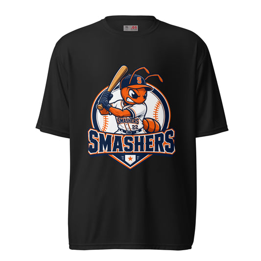 Active | Moisture Wicking Shirt | Tx Smashers | Emblem Logo