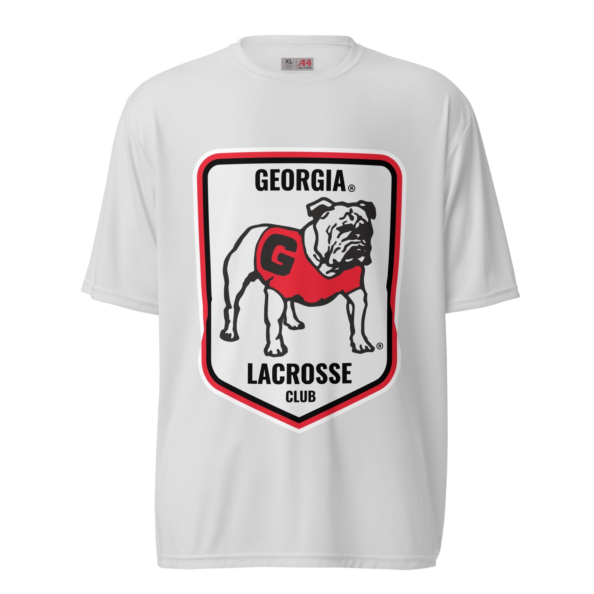 Active | Moisture Wicking Shirt | UGA Club Lacrosse | Shield Logo