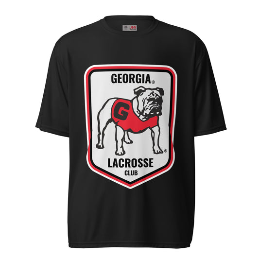 Active | Moisture Wicking Shirt | UGA Club Lacrosse | Shield Logo