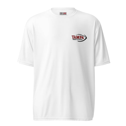 Active | Moisture Wicking Shirt | University of Tampa Women's Flag Football | Alt Logo