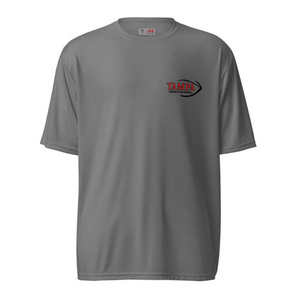 Active | Moisture Wicking Shirt | University of Tampa Women's Flag Football | Alt Logo