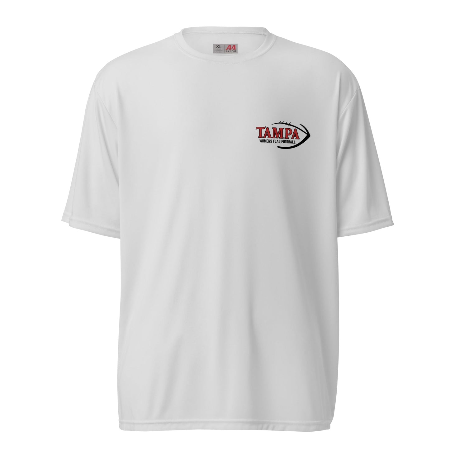 Active | Moisture Wicking Shirt | University of Tampa Women's Flag Football | Alt Logo