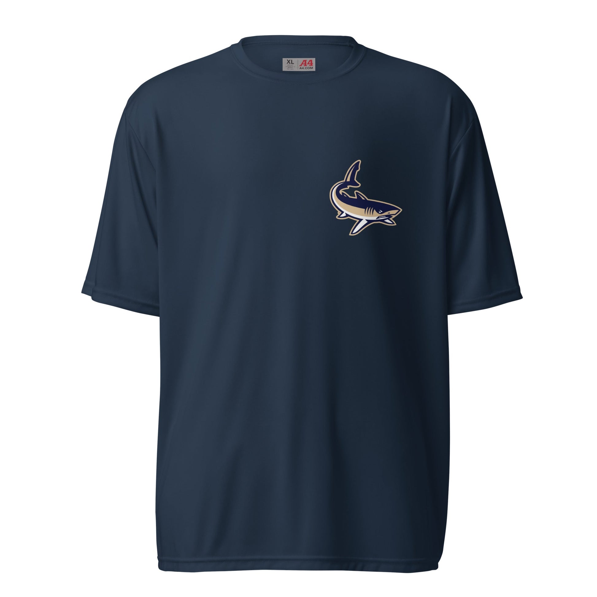 Active | Moisture Wicking Shirt | University South Carolina Beaufort Track & Field | Shark Logo