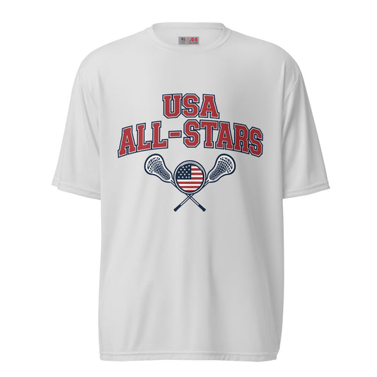 Active | Moisture Wicking Shirt | USA ALL STARS BERLIN 2026 | Modern Script Logo