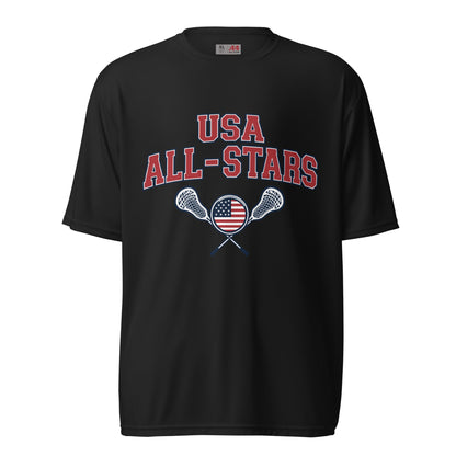 Active | Moisture Wicking Shirt | USA ALL STARS BERLIN 2026 | Modern Script Logo