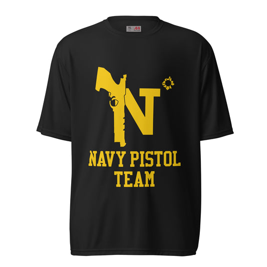 Active | Moisture Wicking Shirt | USNA Pistol Team | Crest Logo