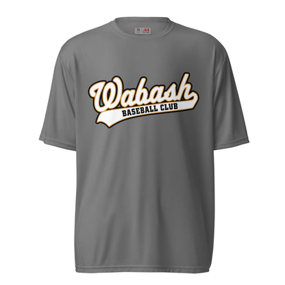 Active | Moisture Wicking Shirt | Wabash Baseball Club | Alt Logo 1