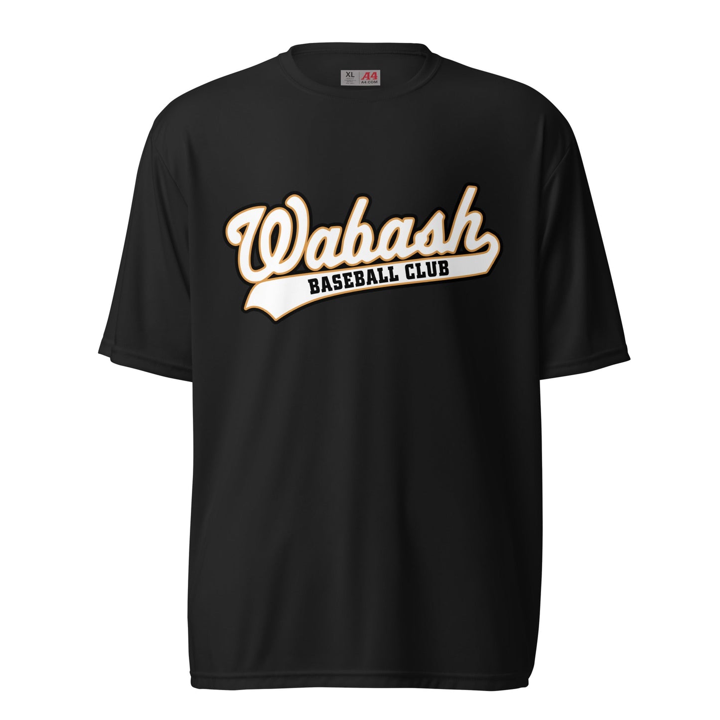 Active | Moisture Wicking Shirt | Wabash Baseball Club | Alt Logo 1