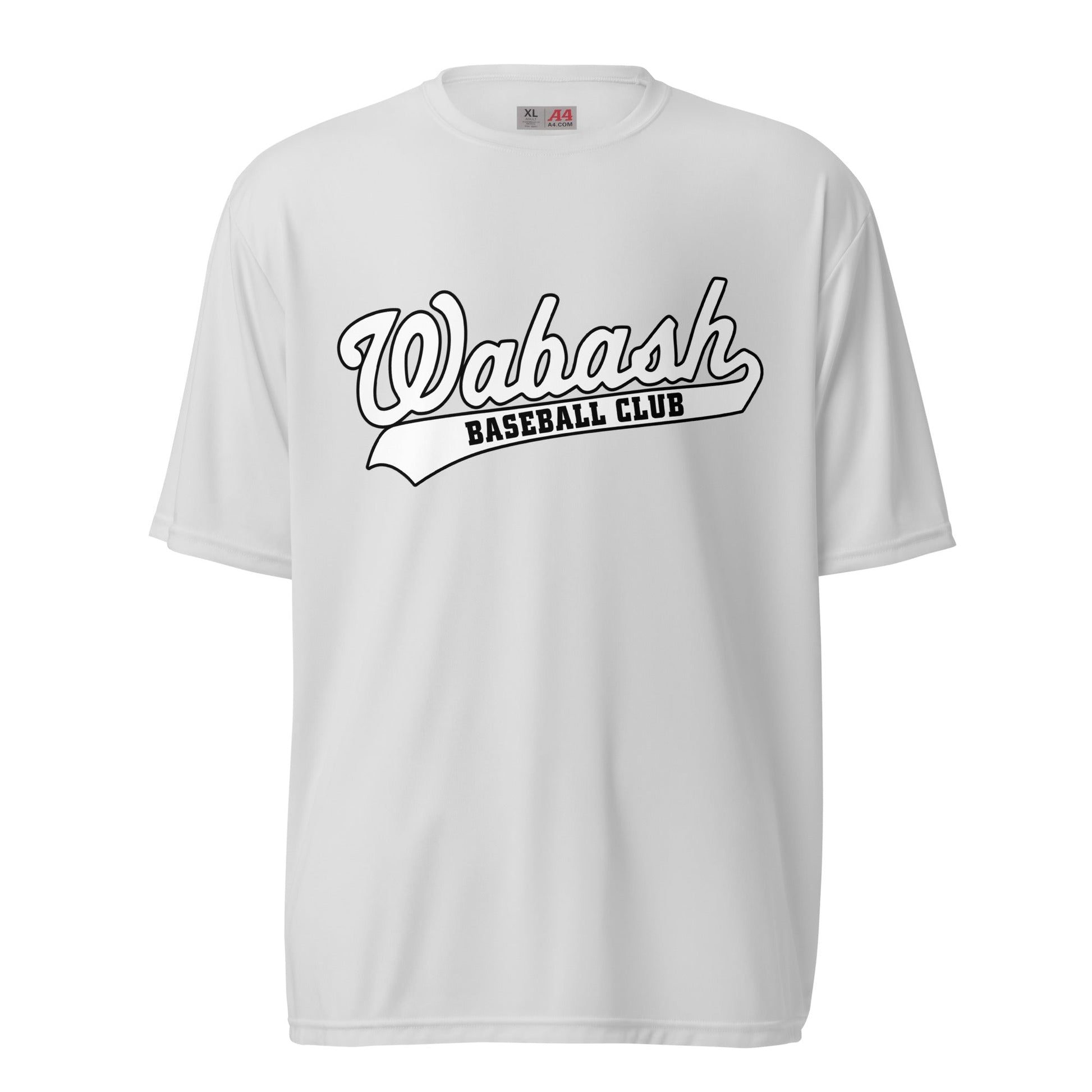 Active | Moisture Wicking Shirt | Wabash Baseball Club | Alt Logo 2