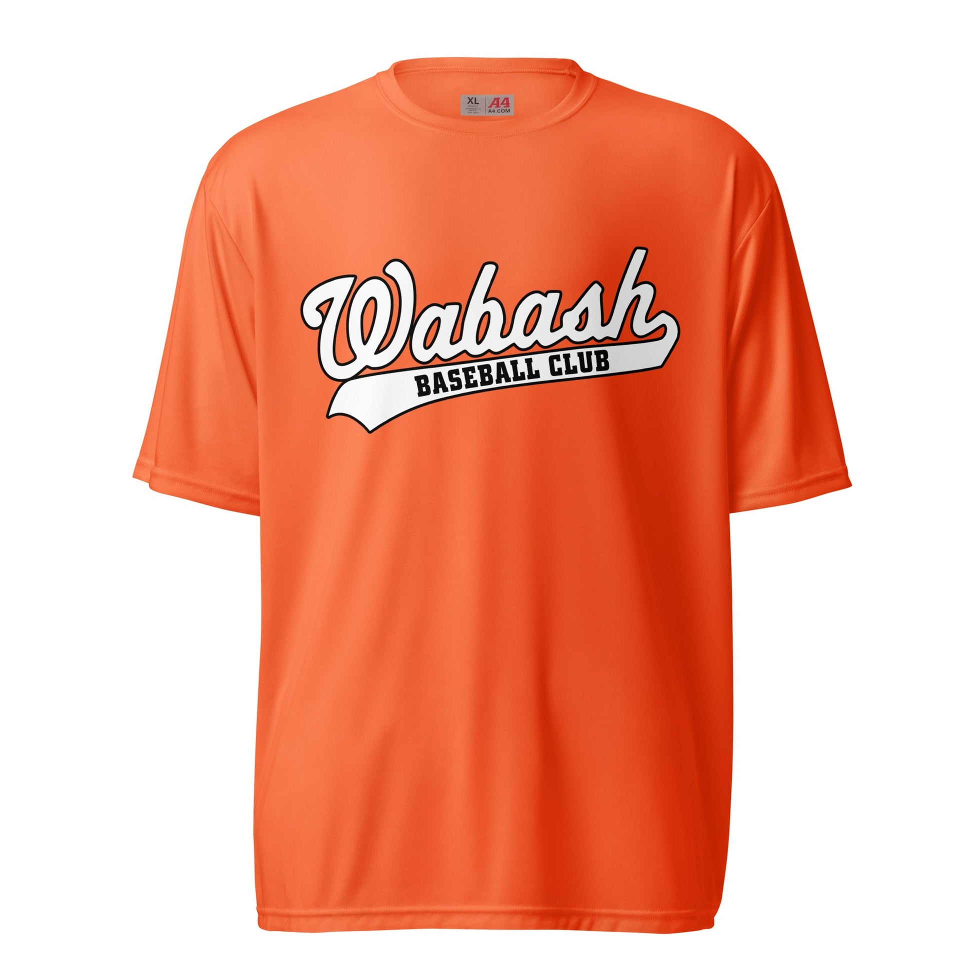 Active | Moisture Wicking Shirt | Wabash Baseball Club | Alt Logo 2
