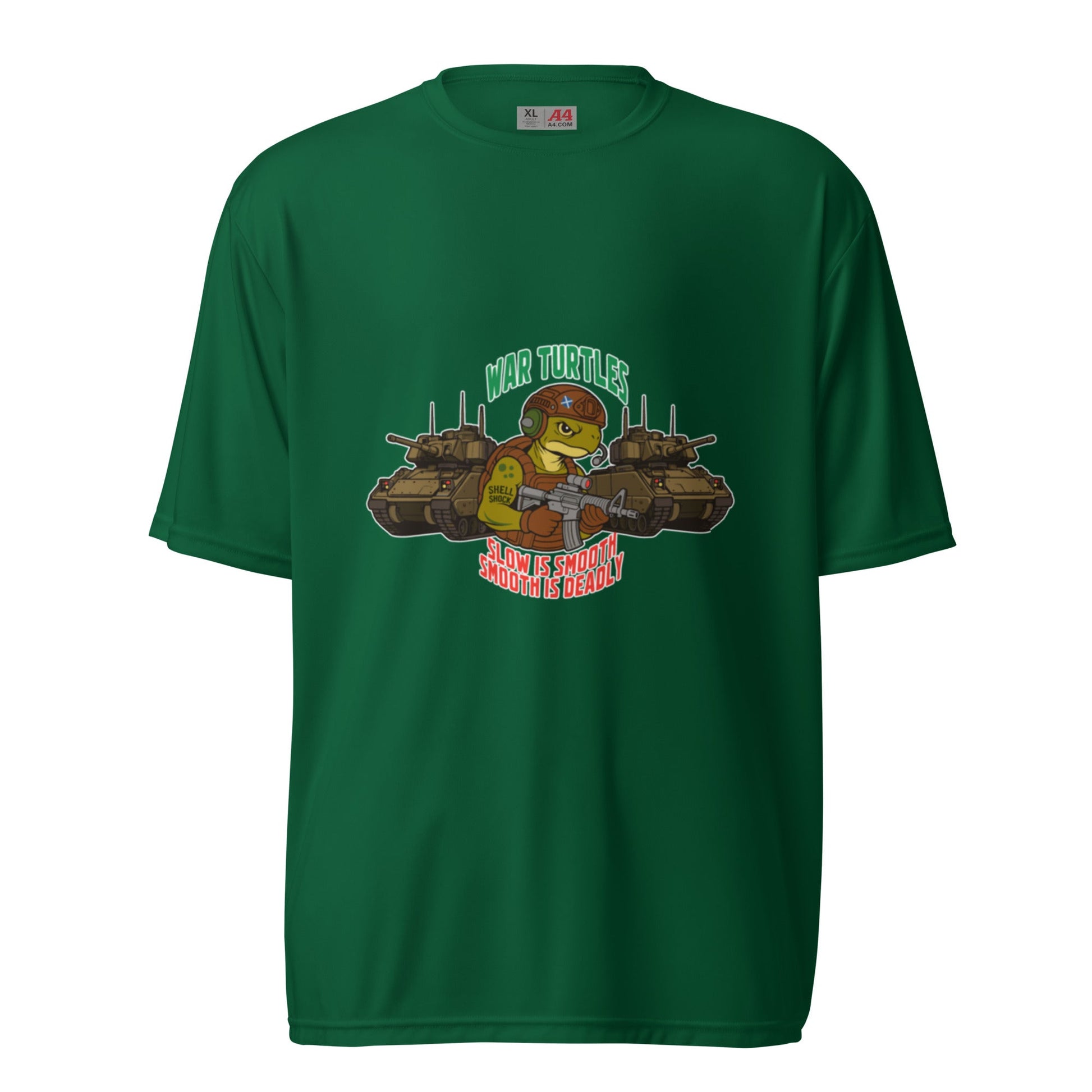 Active | Moisture Wicking Shirt | War Turtles | Battalion Logo