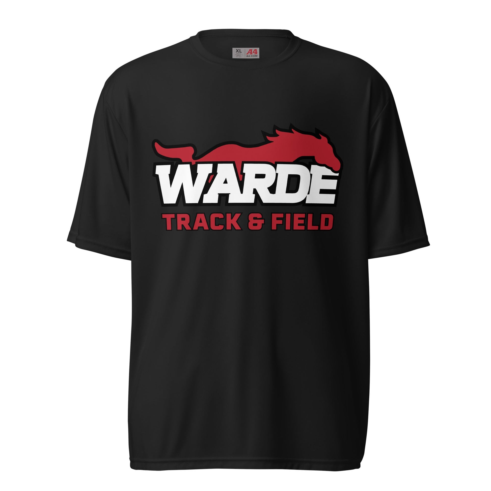 Active | Moisture Wicking Shirt | Warde Track and Field | Alt Logo