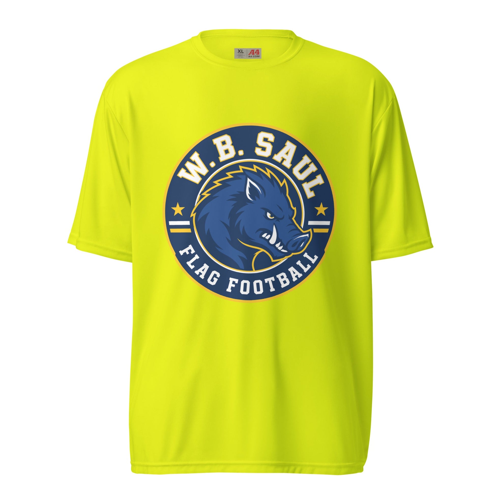 Active | Moisture Wicking Shirt | W.B.Saul Razorbacks | Badge Logo