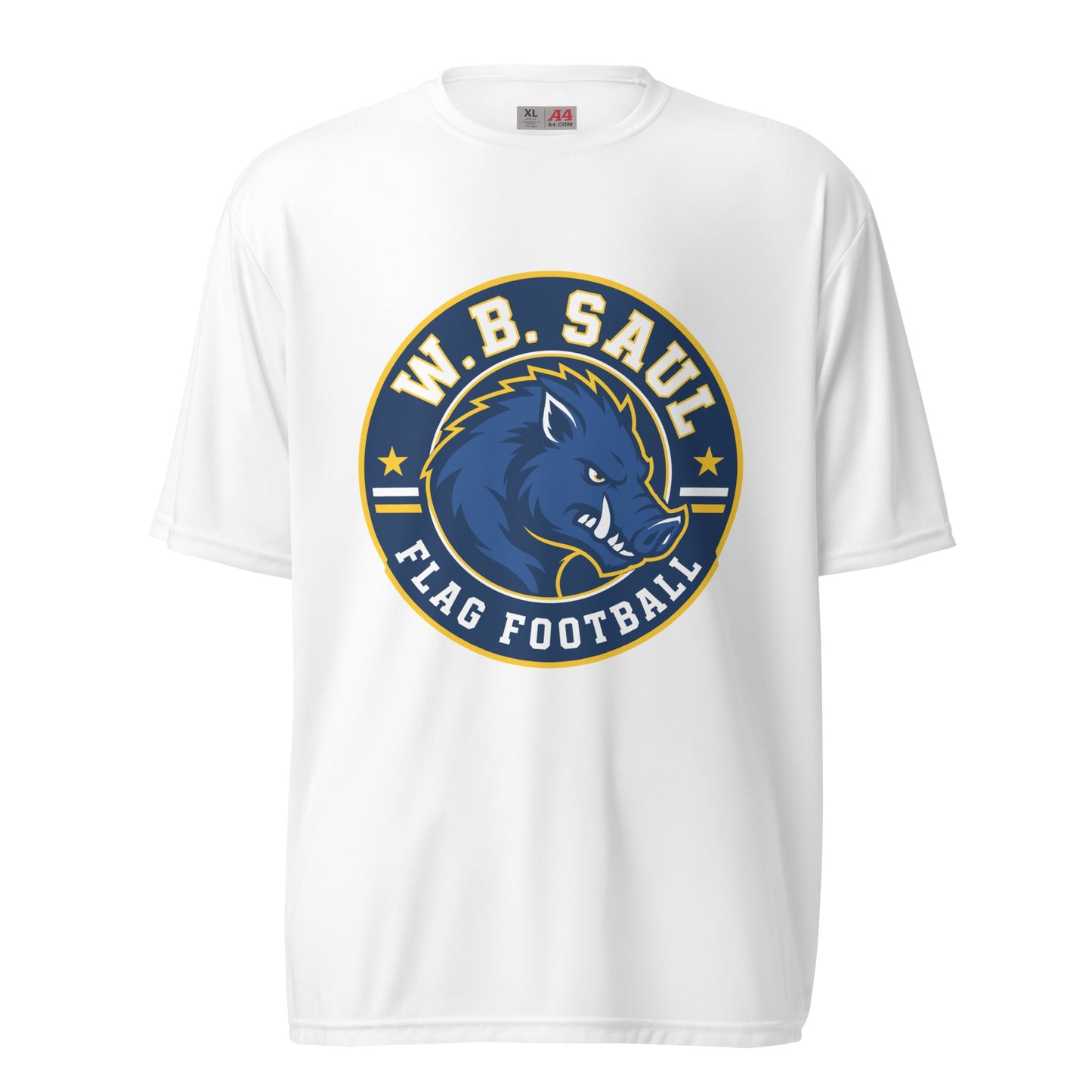 Active | Moisture Wicking Shirt | W.B.Saul Razorbacks | Badge Logo