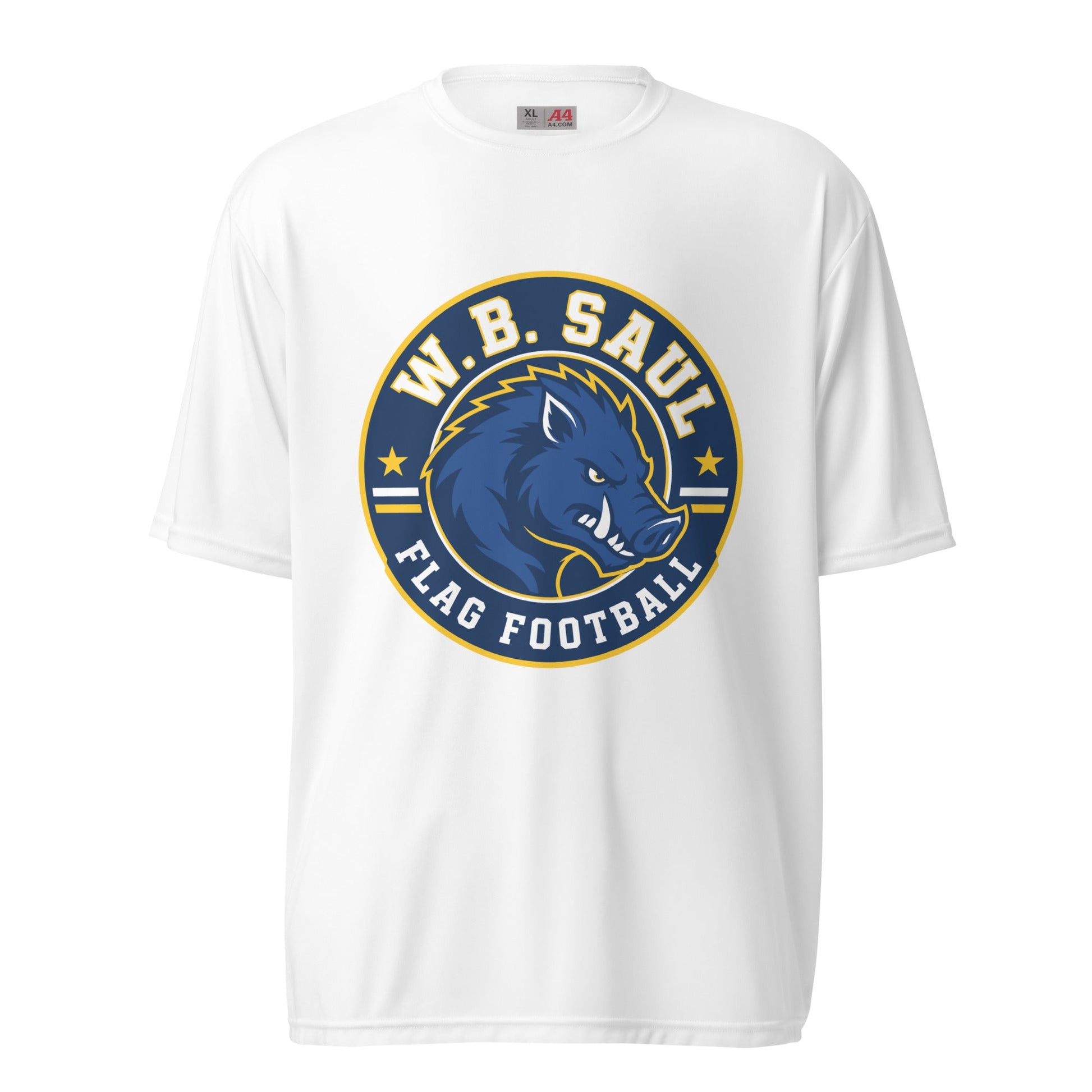 Active | Moisture Wicking Shirt | W.B.Saul Razorbacks | Badge Logo