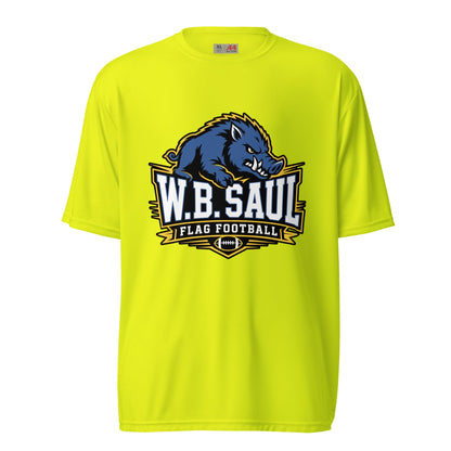 Active | Moisture Wicking Shirt | W.B.Saul Razorbacks | Crest Logo