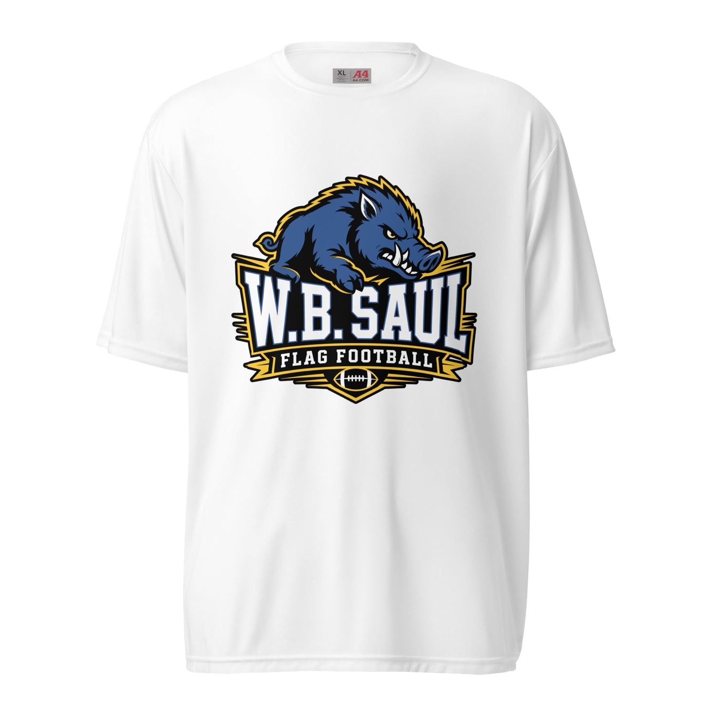 Active | Moisture Wicking Shirt | W.B.Saul Razorbacks | Crest Logo