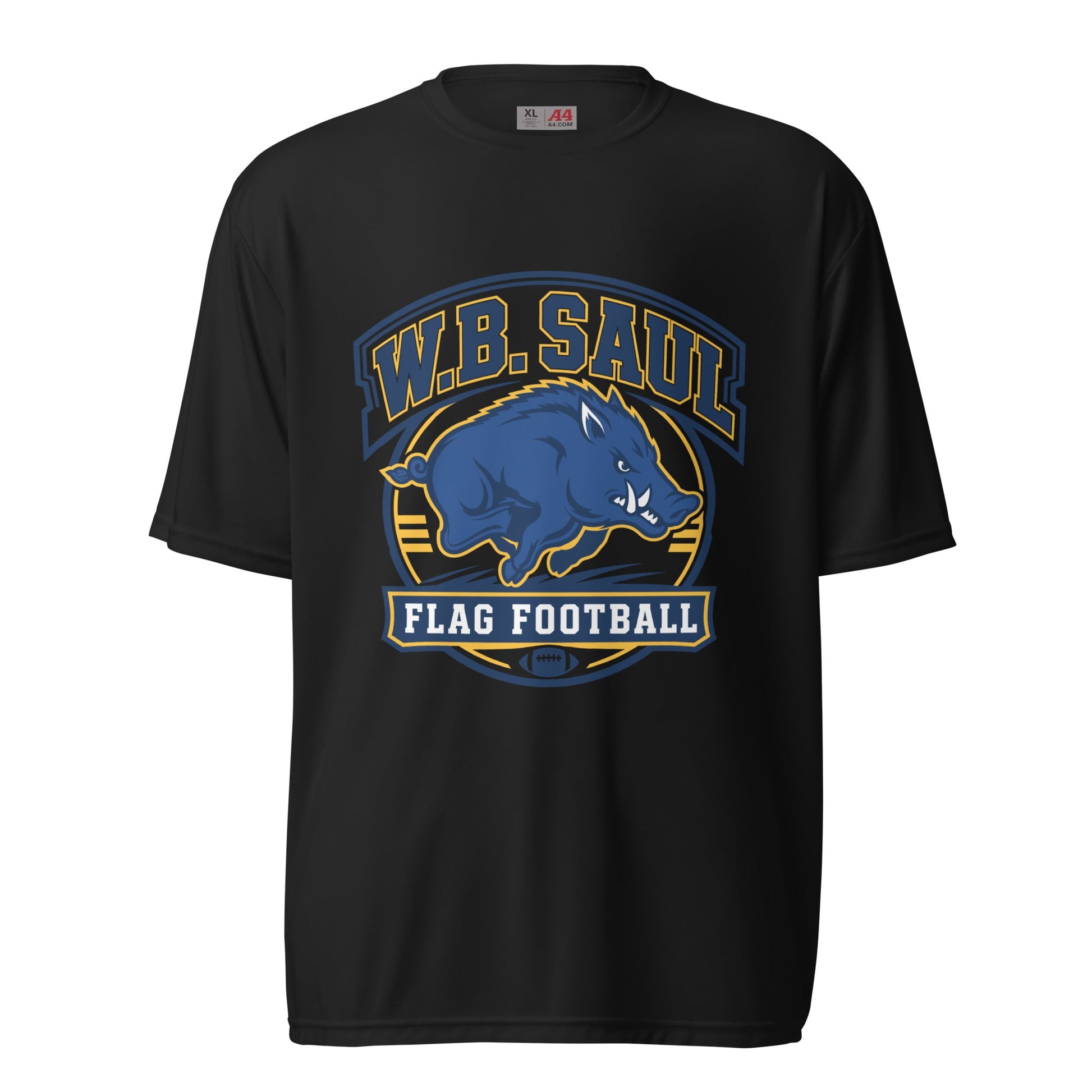 Active | Moisture Wicking Shirt | W.B.Saul Razorbacks | Emblem Logo