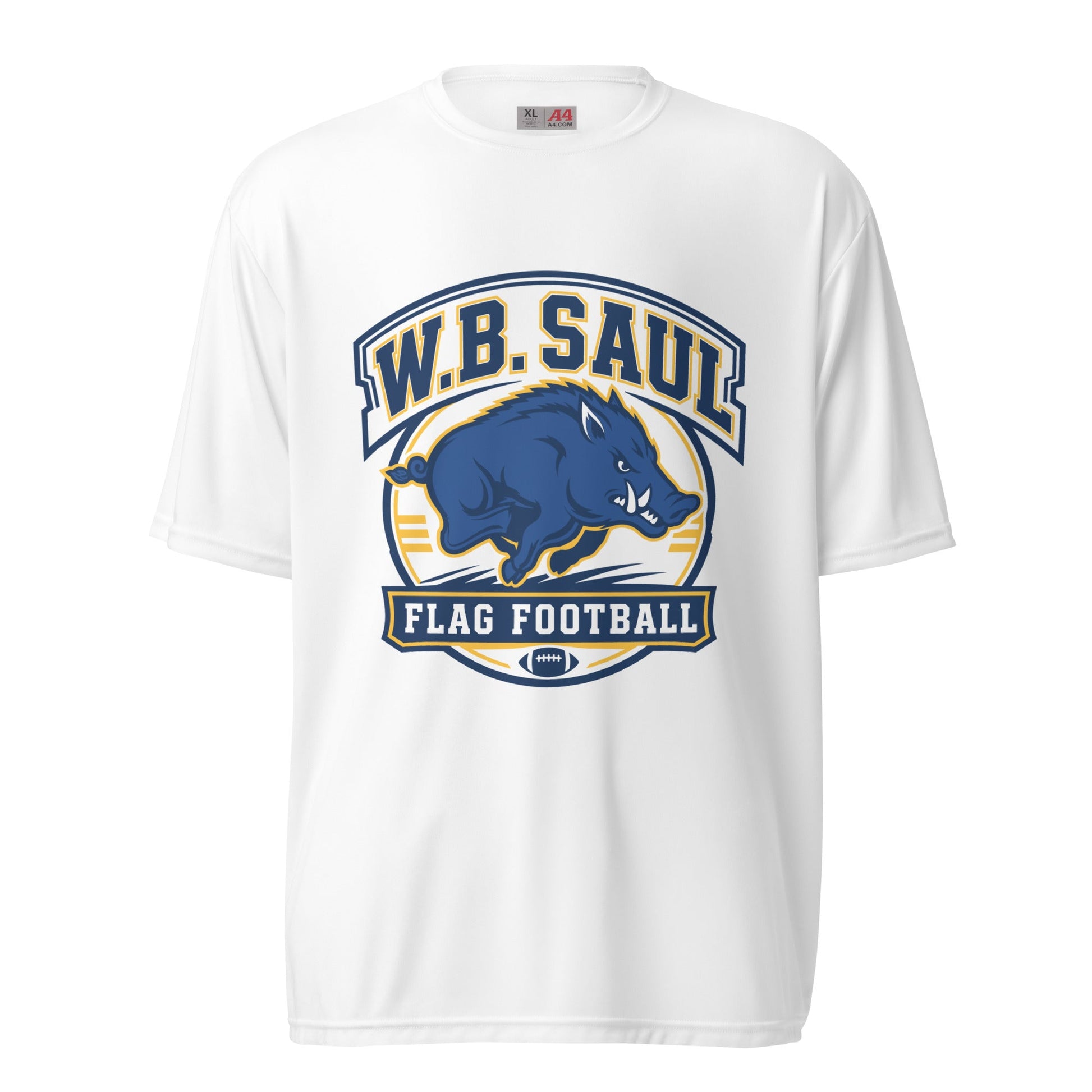 Active | Moisture Wicking Shirt | W.B.Saul Razorbacks | Emblem Logo