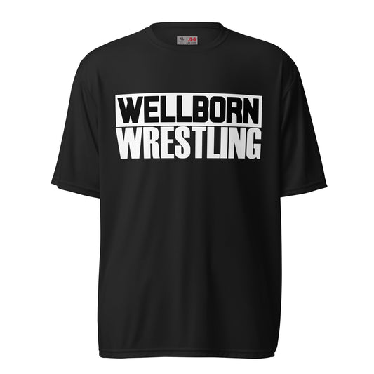 Active | Moisture Wicking Shirt | Wellborn Youth Wrestling | Script Logo