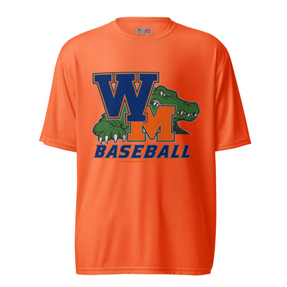Active | Moisture Wicking Shirt | West Memphis Community Christian College Gators | Athletics Logo