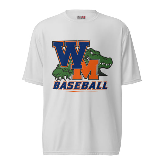 Active | Moisture Wicking Shirt | West Memphis Community Christian College Gators | Athletics Logo