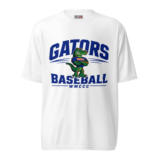 Active | Moisture Wicking Shirt | West Memphis Community Christian College Gators | Emblem Logo
