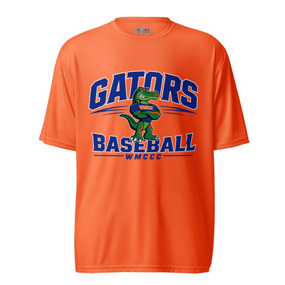 Active | Moisture Wicking Shirt | West Memphis Community Christian College Gators | Emblem Logo