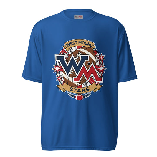 Active | Moisture Wicking Shirt | West Mound Stars | Vanguard Logo