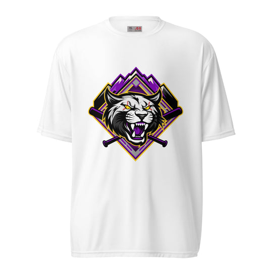 Active | Moisture Wicking Shirt | Wildcats Softball | Crest Logo