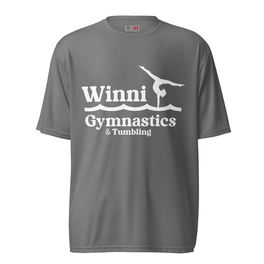 Active | Moisture Wicking Shirt | Winni Gymnastics | Tumbling Logo
