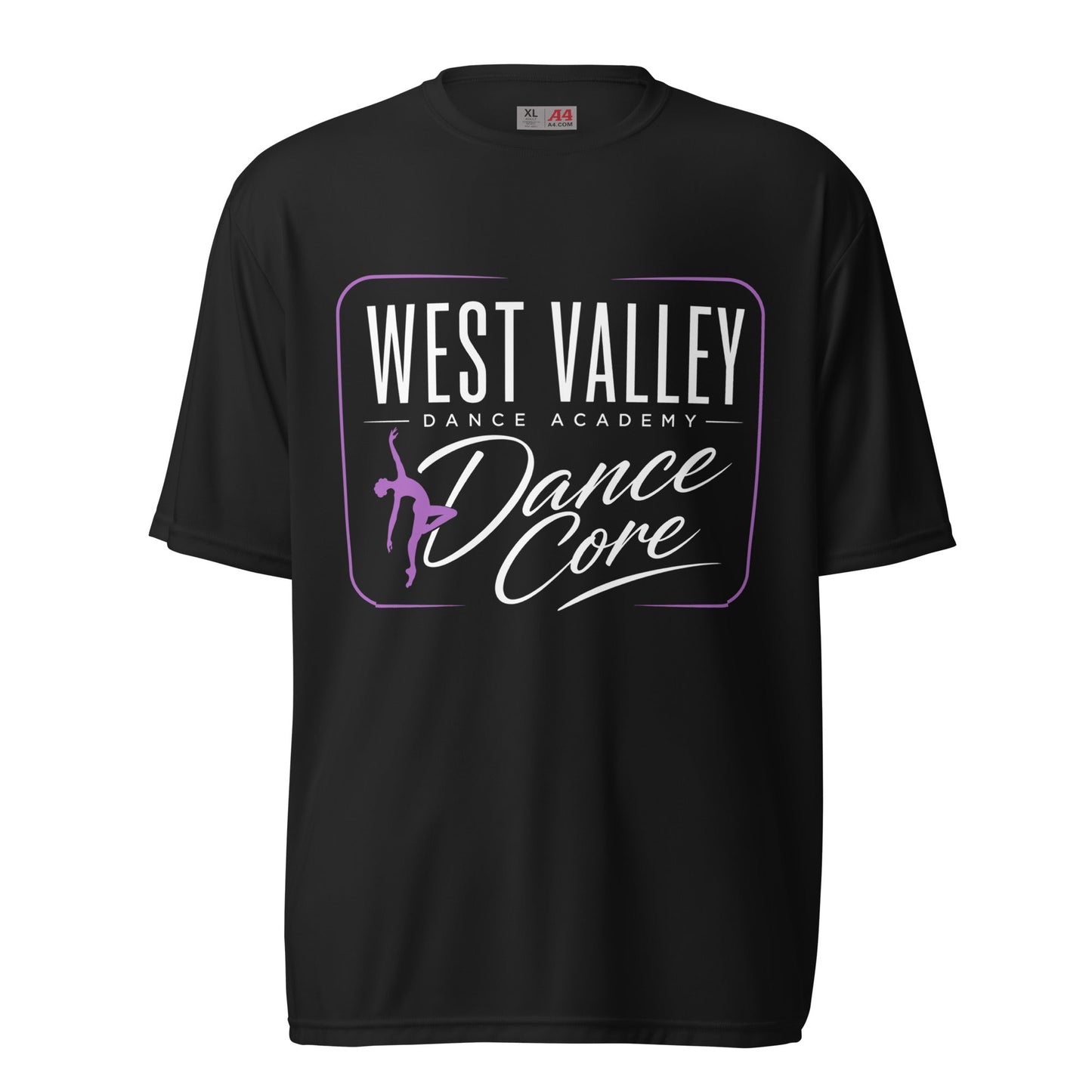 Active | Moisture Wicking Shirt | WVDA Dance Core | Modern Script Logo