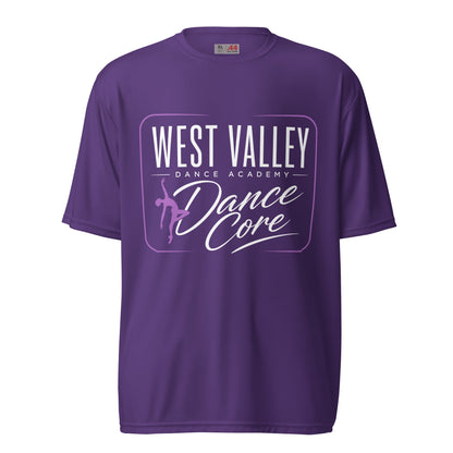 Active | Moisture Wicking Shirt | WVDA Dance Core | Modern Script Logo