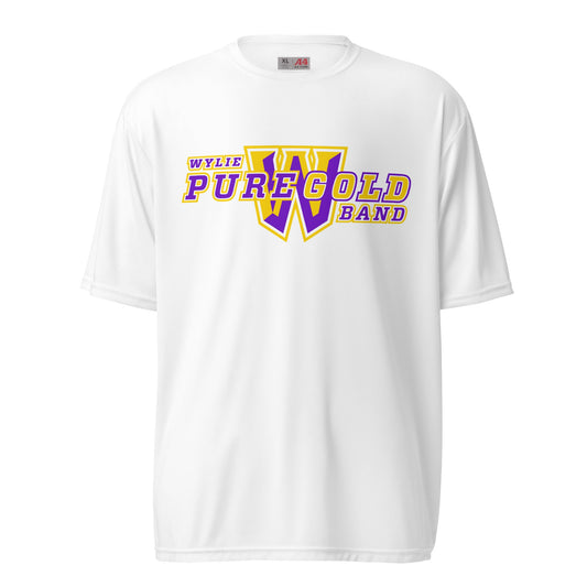 Active | Moisture Wicking Shirt | Wylie ISD | Pure Gold Logo
